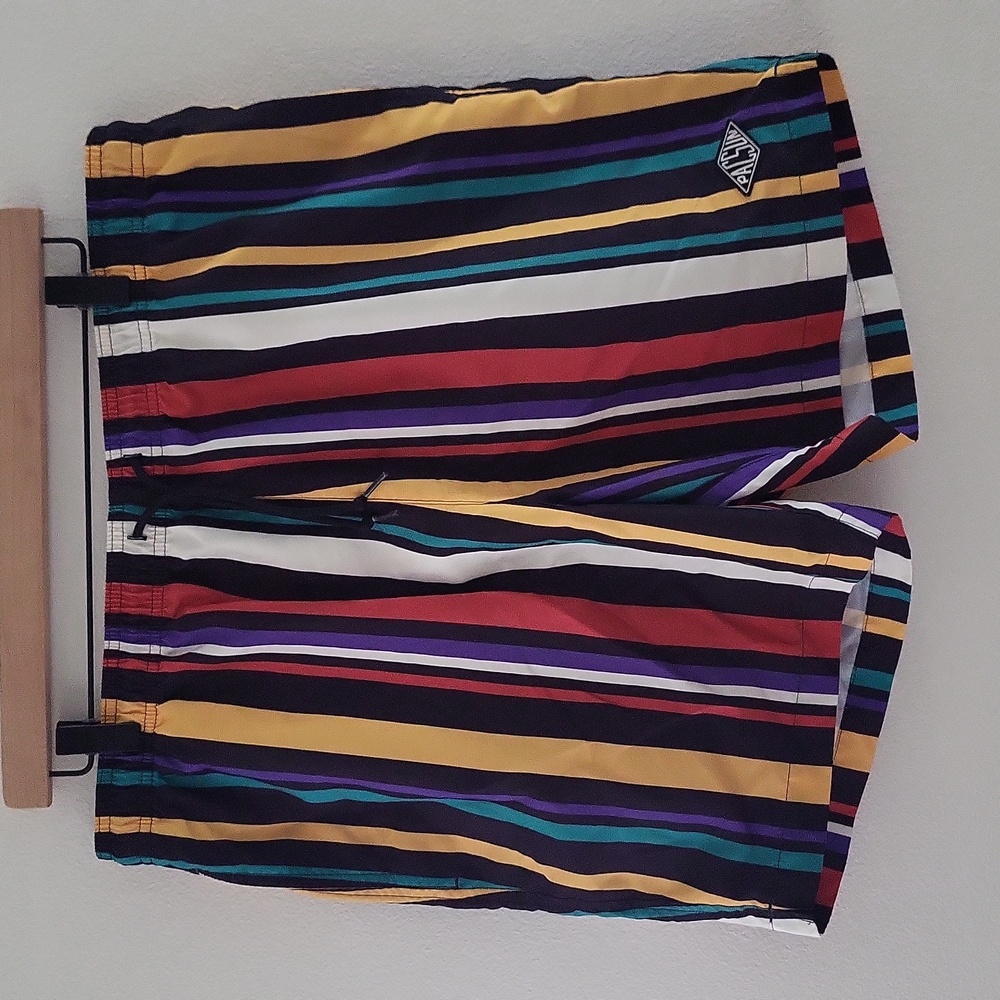 PacSun Striped Swim Shorts